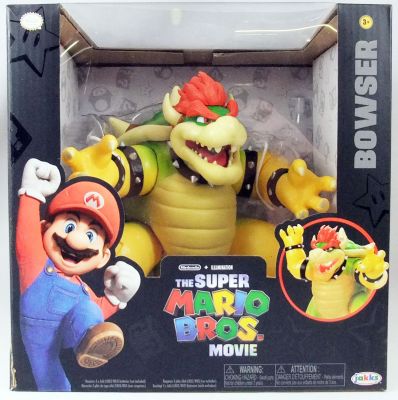 Super Mario Bros. The Movie Bowser 8 Deluxe Action Figure Jakks