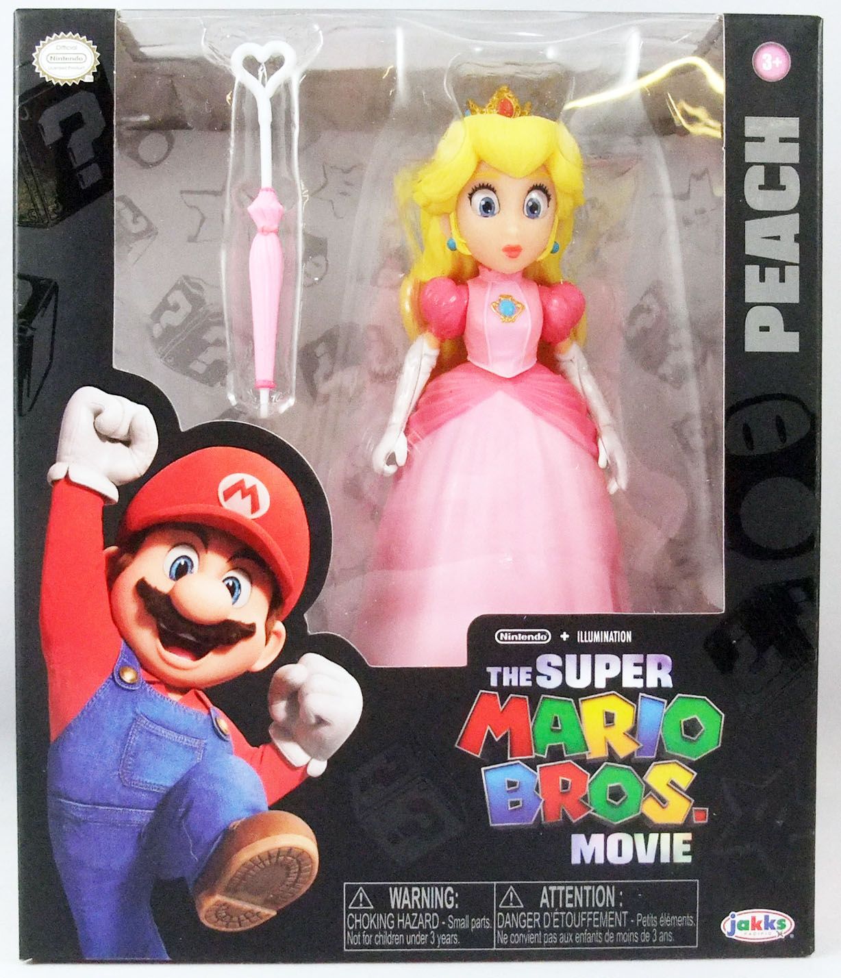  SUPER MARIO Nintendo Figures, Pack of 5, Peach
