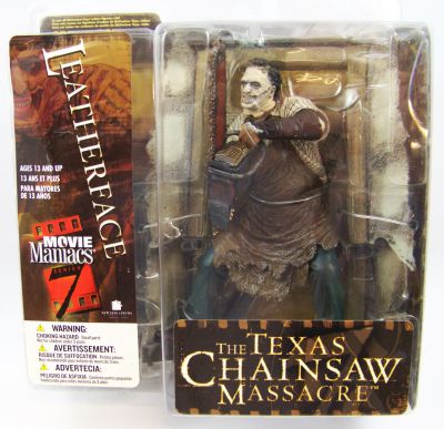 mcfarlane movie maniacs leatherface