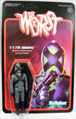 The Worst - Super7 ReAction Figure - X-2 (The Unknown) 