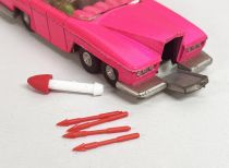 Thunderbirds - Dinky Toys Meccano Ref.100 - FAB1 Lady Penelope\'s Rolls Royce (Fluorescent Version) loose