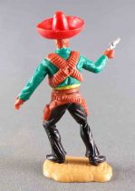 Timpo - Mexicans - Footed Right Arm Pointing Green Jacket (pistol) Red Hat Black Legs with Right Foot Pointing to the Right