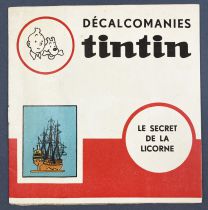 Tintin - \ DAR\  Transferts (1960\'s) - Tintin and the Unicorn\'s Secret