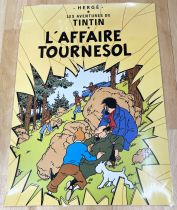 Tintin  - Poster Plastifié de la couverture de Tintin L\'Affaire Tournesol