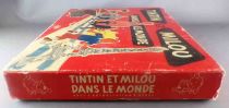 Tintin - Board Game \ Tintin & Snowy around the World\  - Noël Montbrison Games 1969