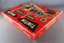 Tintin - Board Game \ Tintin & Snowy around the World\  - Noël Montbrison Games 1969