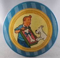 Tintin - Brochet 1965 - Boite à Bonbons en Métal \ Les Portraits\ 