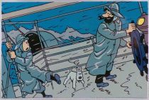 Tintin - Carte Postale Casterman 1993 - L\'Etoile Mystérieuse