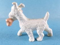 Tintin - Figurine pvc Bully (1990) - Milou \ tête droite\ 