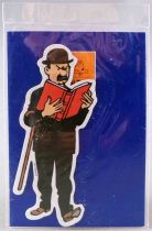 Tintin - Magnet Hergé Moulinsart - Thompson with Book Mint in Package