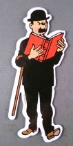 Tintin - Magnet Hergé Moulinsart - Thompson with Book