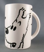 Tintin - Mug Tasse Céramique Blanche - Milou