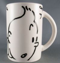 Tintin - Mug Tasse Céramique Blanche - Tintin