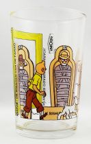 Tintin - Mustard glass Amora 1994 - Cigars of the Pharaoh