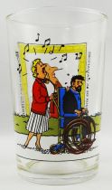 Tintin - Mustard glass Amora 1994 - The Castafiore\'s jewels