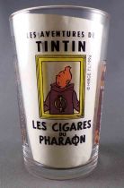 Tintin - Mustard glass Amora 1994 - Tintin Cigars of the Pharaoh