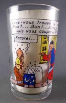 Tintin - Mustard glass Amora 1994 - Tintin The Blue Lotus