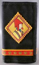 Tintin - Scratch Black Fabric Wallet - Prisoners of the Sun