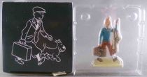 Tintin - Silhouette Metal The Archives by Moulinsart Atlas Ref 2151 201 - Tintin with Suitcase