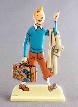 Tintin - Silhouette Metal The Archives by Moulinsart Atlas Ref 2151 201 - Tintin with Suitcase