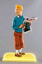 Tintin - Silhouette Metal The Archives by Moulinsart Atlas Ref 2151 202 - Tintin Read Tintin Newspaper