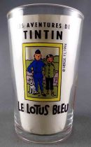 Tintin - Verre à moutarde Amora 1994 - Tintin Le Lotus Bleu