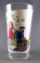 Tintin - Verre à moutarde Amora 1994 Grande Taille - Tintin Les Bijoux de la Castafiore