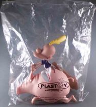 Titeuf - Plastoy 2008 - Money Bank Titeuf Rides a Pig Mint in Bag