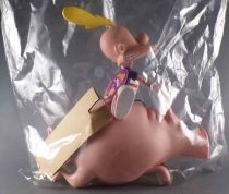 Titeuf - Plastoy 2008 - Money Bank Titeuf Rides a Pig Mint in Bag