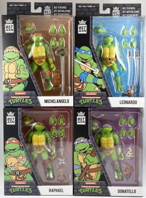 Ninja Tutrles: Así son Leonardo, Donatello, Michelangelo y Raphael