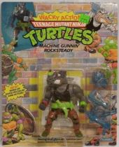 Tortues Ninja - 1991 - Wacky Action - Machine Gunnin\' Rocksteady