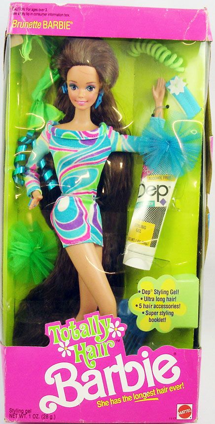 barbie totally hair 1991