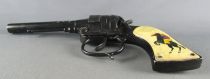 Toy Metal Cap Gun Firecracker Pistol - Pecos Bill Kid 1954 - MMM Mondial