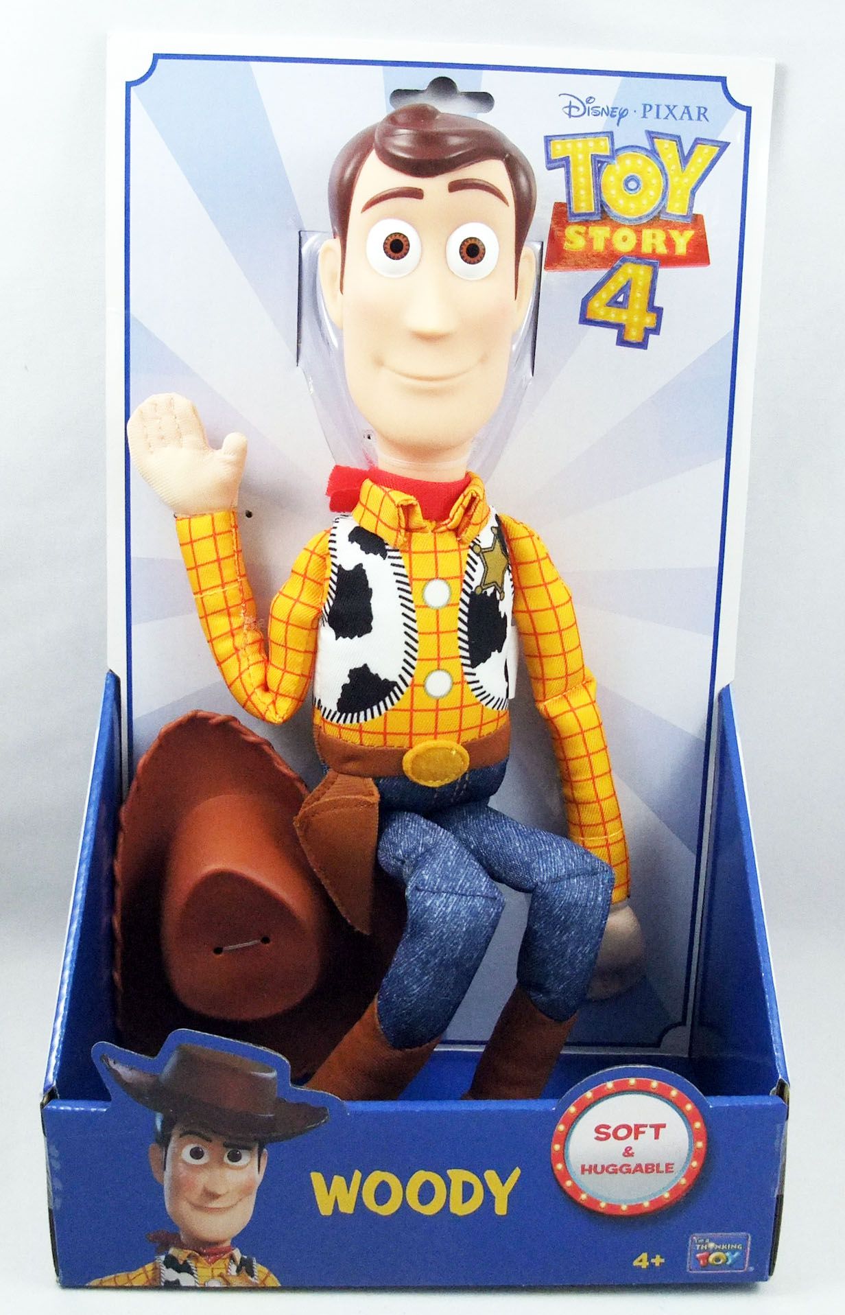 toy story 4 soft and huggable woody