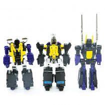 Transformers Masterpiece - BadCube - Evil Bug Corps : Claymore, Hypno, Kickbutt (Insecticons Ransack, Bombshell, Shrapnel)