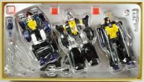 Transformers Masterpiece - BadCube - Evil Bug Corps : Claymore, Hypno, Kickbutt (Insecticons Ransack, Bombshell, Shrapnel)