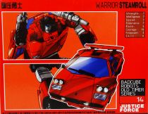 Transformers Masterpiece - BadCube - OTS-14 Warrior Steamroll (Sideswipe)