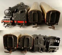 Tri-Ang RS1 Oo Ho Br Coffret Train Passagers Loco Vapeur 231 46205 Princess Victoria 2 Voitures M24001 & M34000 Rails