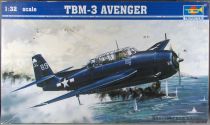 Trumpeter 02234 - WW2 US Navy TBM-3 Avenger Avion 1/32 Neuf Boite