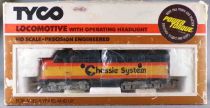 Tyco 224-03 Ho Usa Loco Diesel F9 Chessie System 4015 Eclairage Proche Neuf Boite