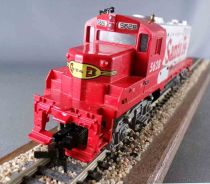 Tyco 235C Ho Usa Santa Fe Loco Diesel Alco Century 430 #5628 Lightning Very Good Worm Box