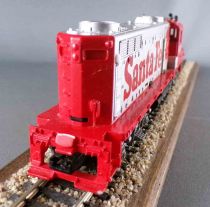 Tyco 235C Ho Usa Santa Fe Loco Diesel Alco Century 430 #5628 Lightning Very Good Worm Box