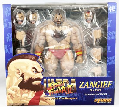 Street Fighter II Zangief 1/12 action figure Storm Collectibles U.S. seller