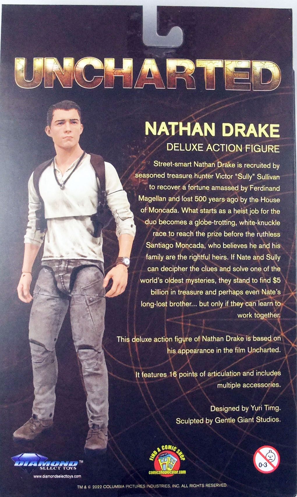 Uncharted 3 - Nathan Drake Sixth Scale Figure 30 cm