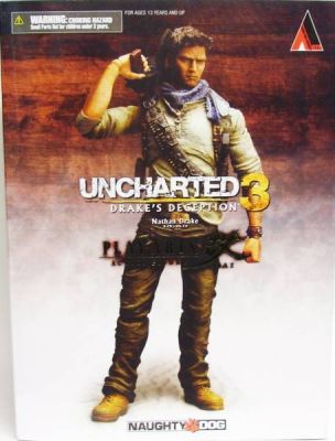 Uncharted 3 Play Arts Kai Series 1 Action Figure Nathan Drake