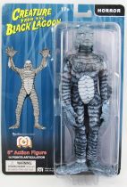 Universal Studios Classic Monsters - Creature From The Black Lagoon \ silver screen\  - Figurine Articulée 20cm Mego