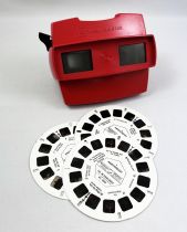 View-Master 3-D - Visionneuse Rouge (avec 3 disques)