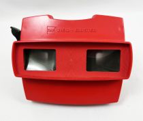 View-Master 3-D (GAF) - Red Viewer (+ 3 disks)