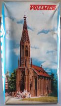 Vollmer 3739 Ho Gothic Church Cathedral Mint in Box