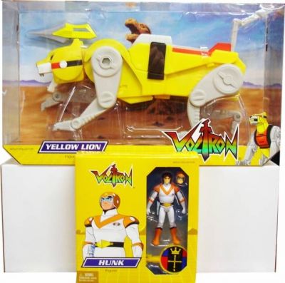 Voltron - Mattel - Yellow Lion & Hunk